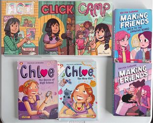 Kids graphic novel books (7)