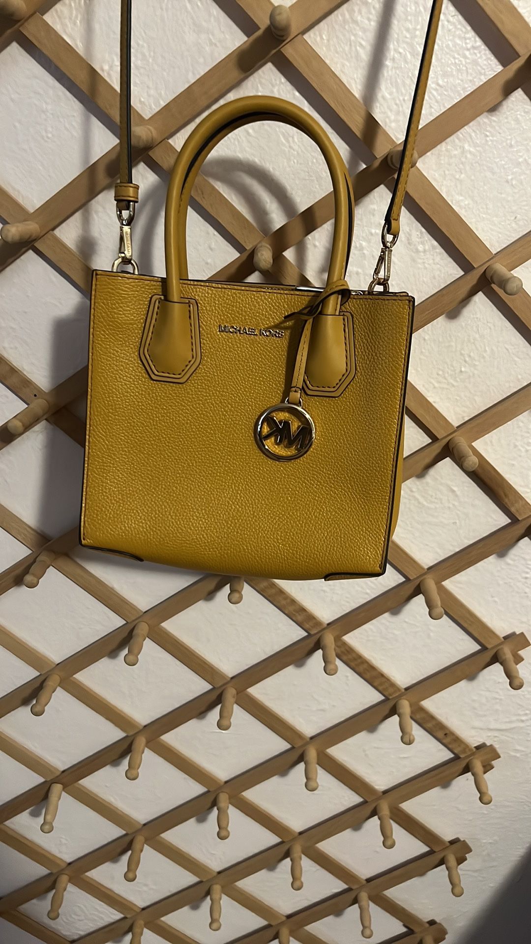 Michael Kors purse yellow