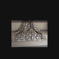 A Special Commission Skirt Gold With Black Brad New Size Large 