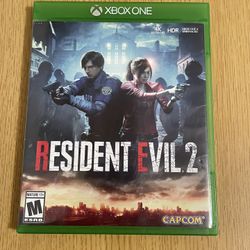 Xbox One Resident Evil 2