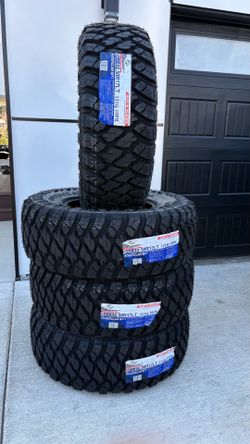 4 BRAND NEW TIRES 35x12.50r17 M/T