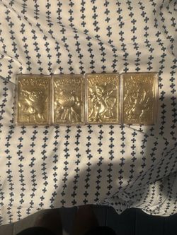Burger King gold Pokemon cards