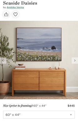 Minted Fine Art Print “Seaside Daisies”
