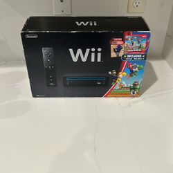 Wii With Super Mario Bros