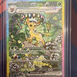Pokemon: Leafeon ex • 144/131 • Prismatic Evolutions