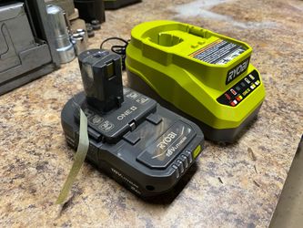New Ryobi Battery and Charger