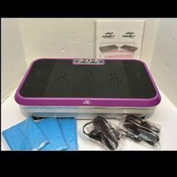 Like NEW PowerFit Elite Vibration Exercise Fitness Workout Platform Board