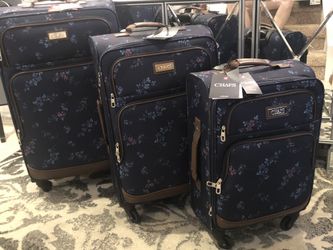 CHAPS 3 piece matching LUGGAGE SET