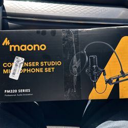 Maono Condenser Studio Mic Set