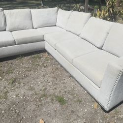 White Sectional For Sale 
