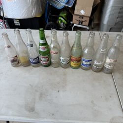Vintage Cola Bottles 