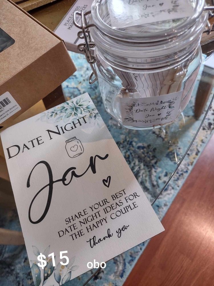Wedding Date Night Jar Game
