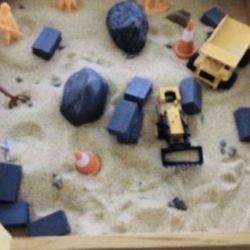 My Little Sandbox Play Set- Table Top Play set - Ages 3 & up