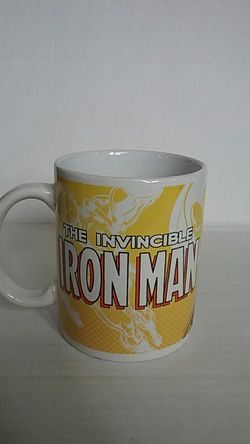 Zak! Designs Ceramic Mug with Marvel Comic Ironman Graphics, 11.5 oz.