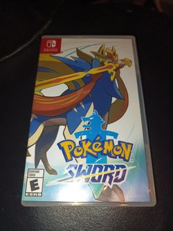 Nintendo Switch Pokemon Sword Box (No game)