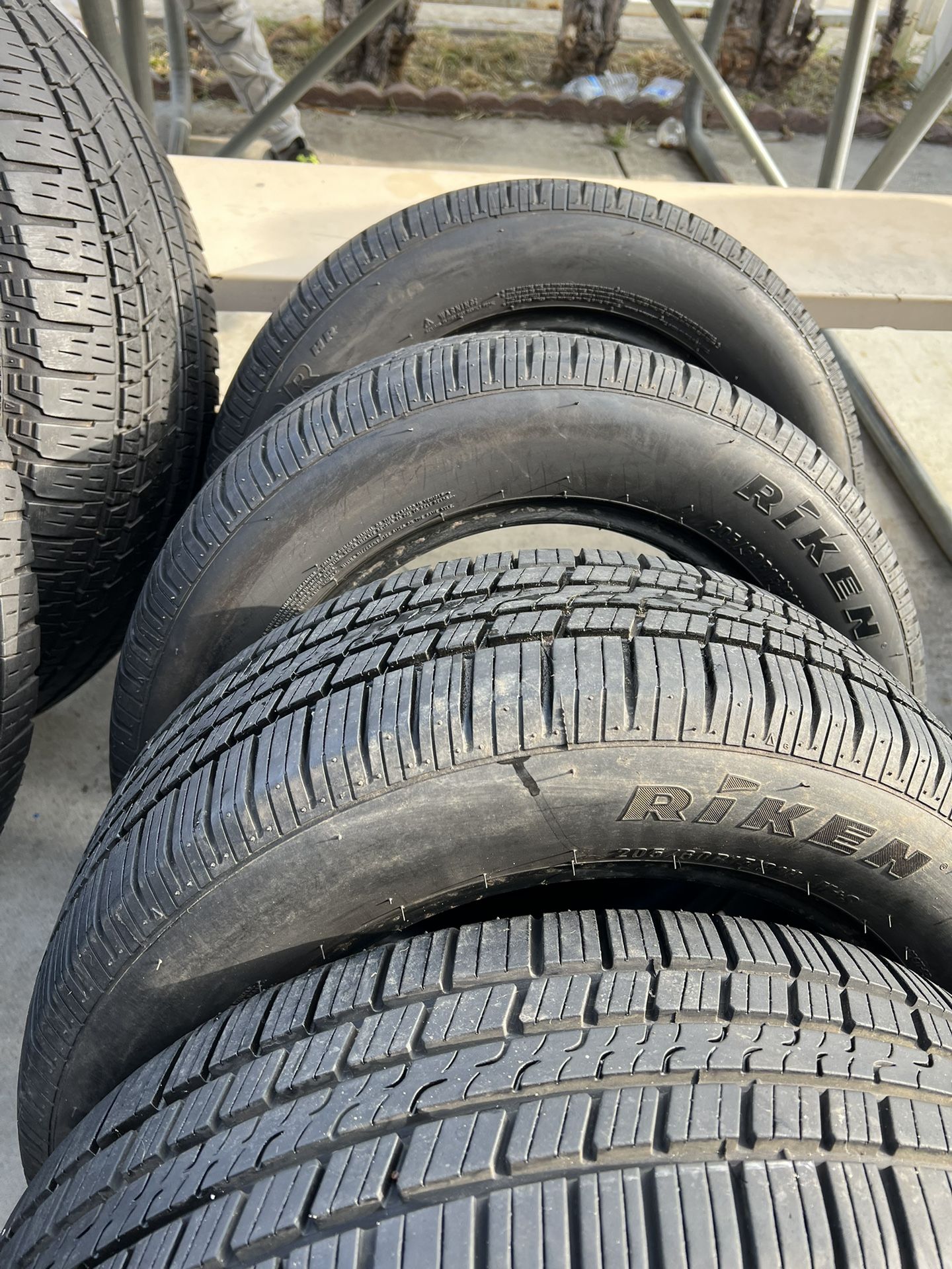Set Of Riken Raptor HR tires