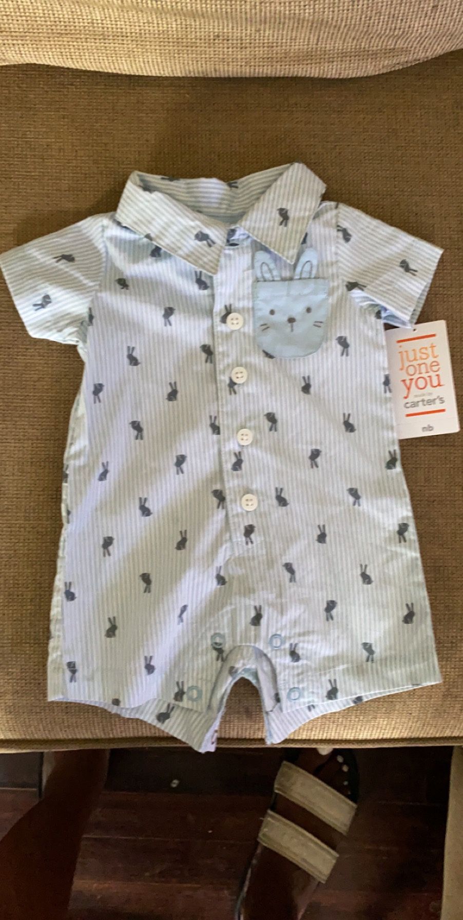 Carter, Gerber, and Cat & Jack Preemie/NB boys 19 item lot