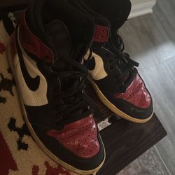 Ar Jordan 1 high bred toe 2016 used