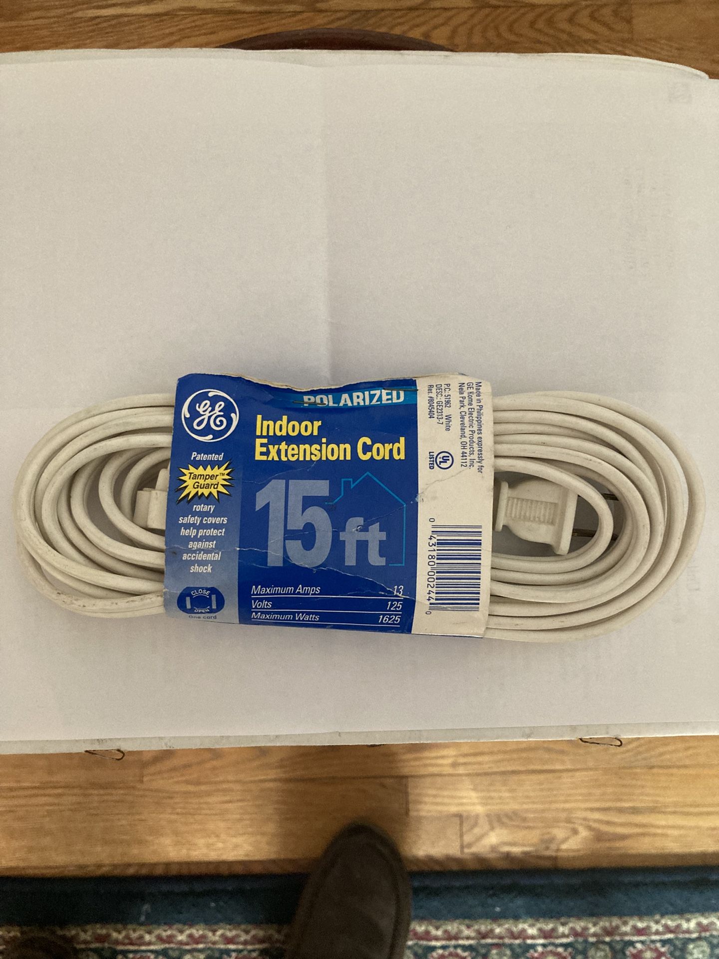 15 feet extension cord