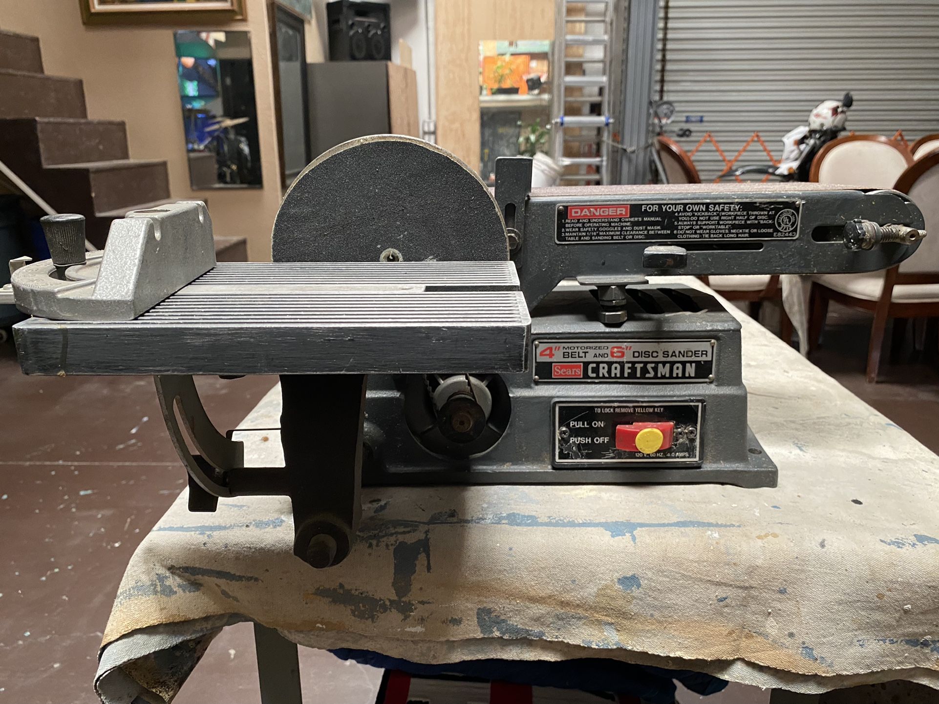 Floor Sander Vintage Craftsman Belt Disc Sander Craftsman Belt