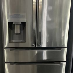 Summer Deals!Refrigerator Stainless Steel 4 Door-  Take it for Zero Down Ask for Details!