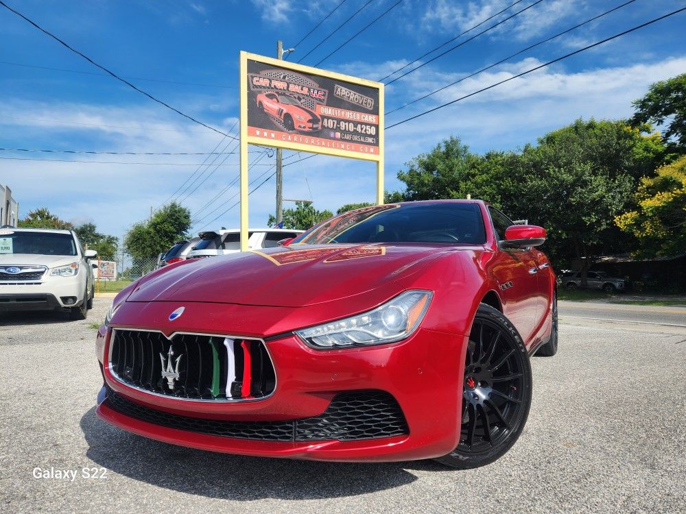 Maserati Ghibli Sedan 2017