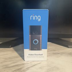 Ring Doorbell Black *Brand New*