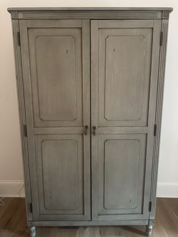 Antique Finish Wardrobe 