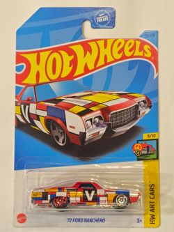 HOT WHEELS . ART CARS . 1972 FORD RANCHERO.