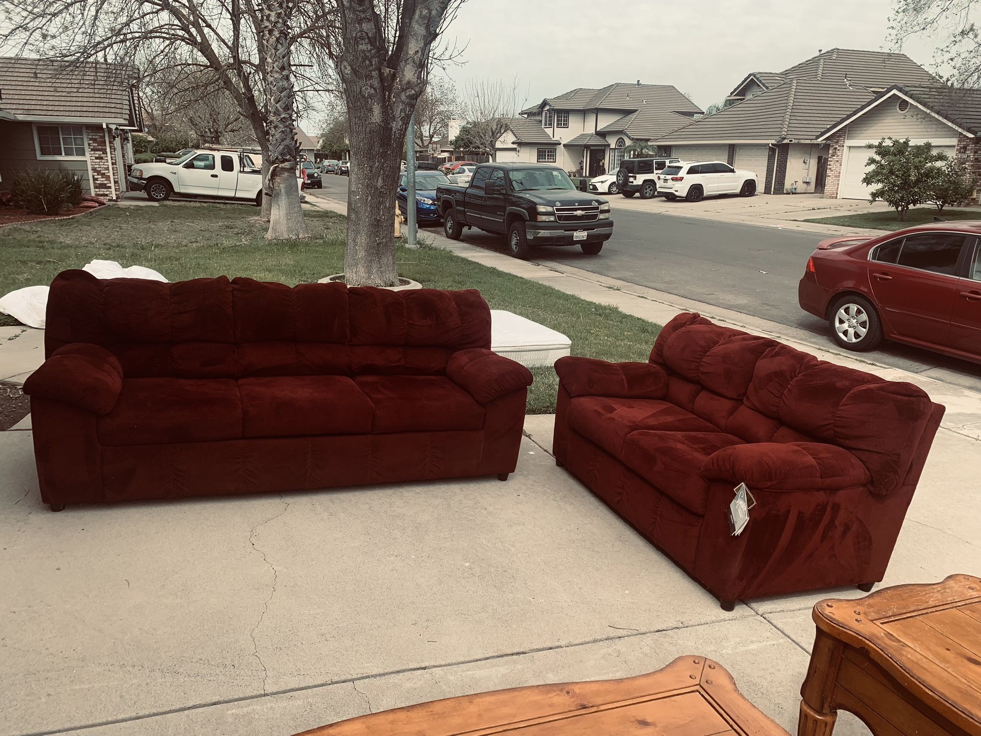 Couch And Love Seat From Ashley’s