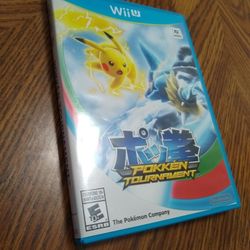 POKKEN TOURNAMENT FOR NINTENDO WII U.