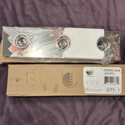 Trans Globe 3-Light Chrome Vanity Fixture (Model 3003PC) 