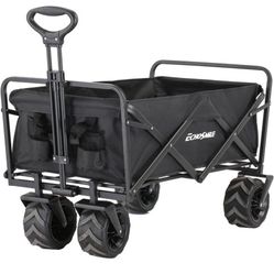 Black Folding Wagon 