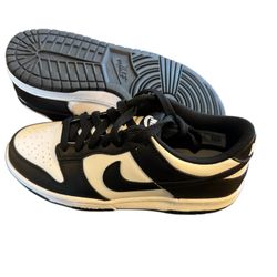 Nike Dunk Low (GS) Panda Youth Size 5.5Y Womens Size 7