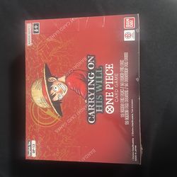 Op 13, one piece trading card game sealed box