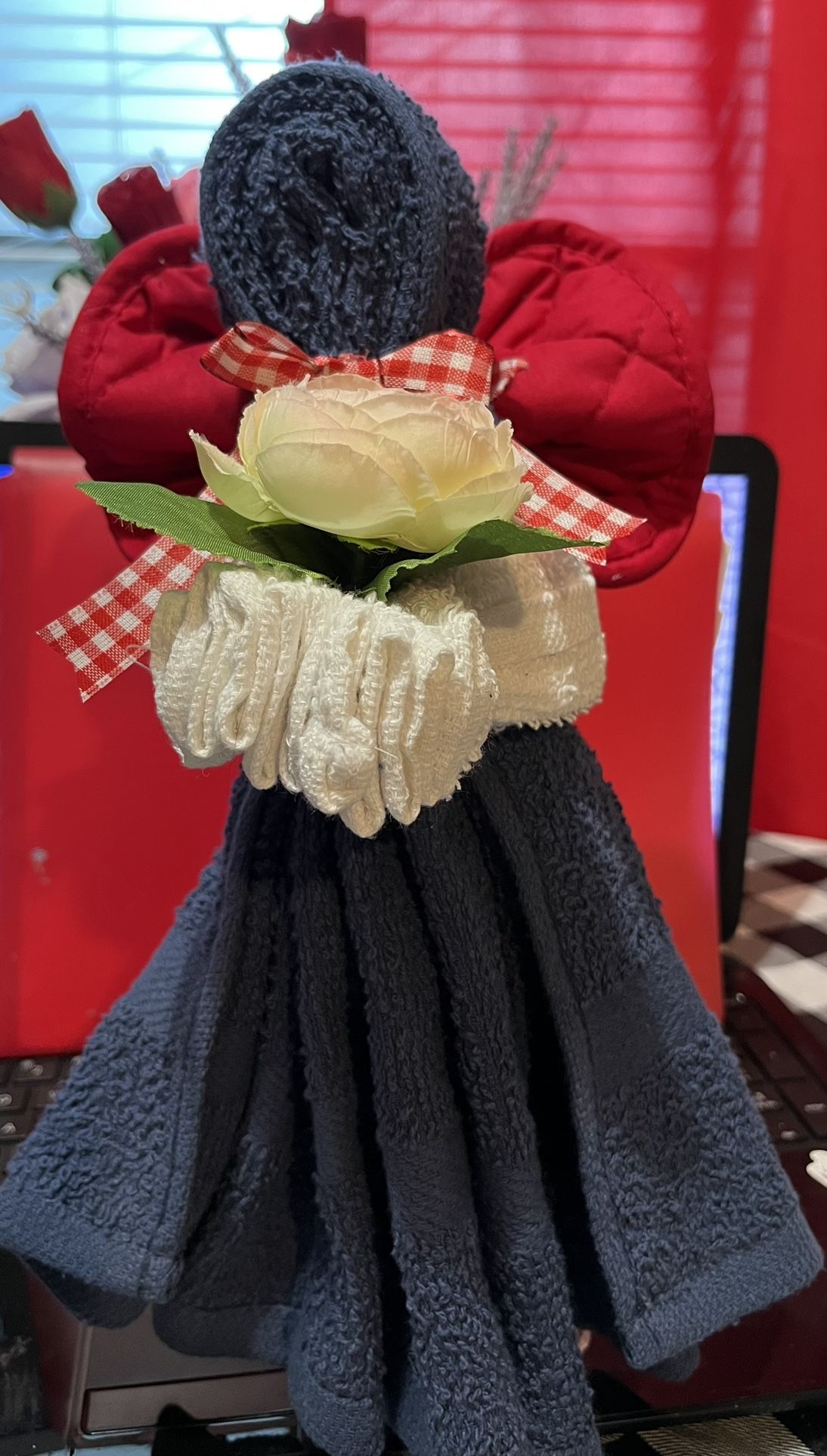 Towel Angel Doll