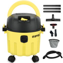 Open-Box New SIPPON 3-in-1 2HP Portable WetDry Shop Vacuum w Blower Wall Mount Retail $59.00