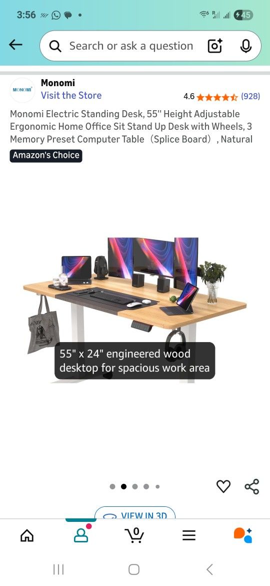 Computer Desk With Ergonomic Chair