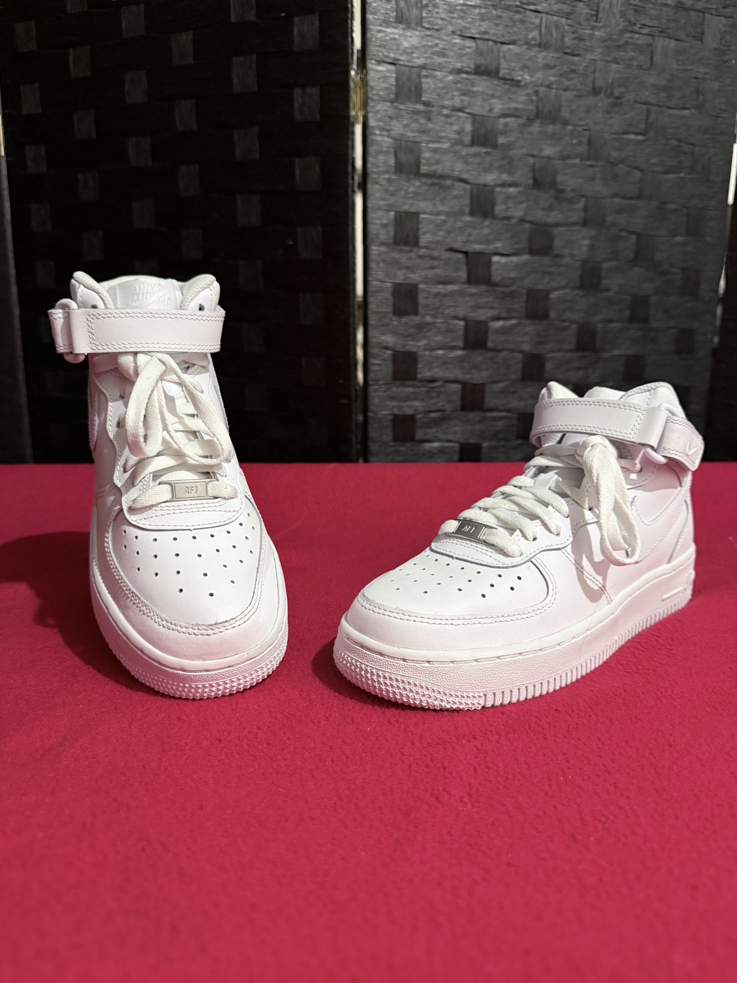 Nike AF1 Mid LE White - Youth 5.5