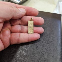 10K Y $100 Bill Small Charm
