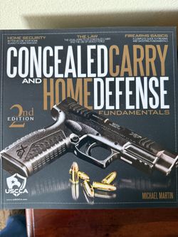 USCCA Ccw/Home Defense Book