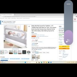 Toddler Bed Side Rail.