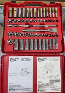 Milwaukee 3/8 Drive 56PC Set