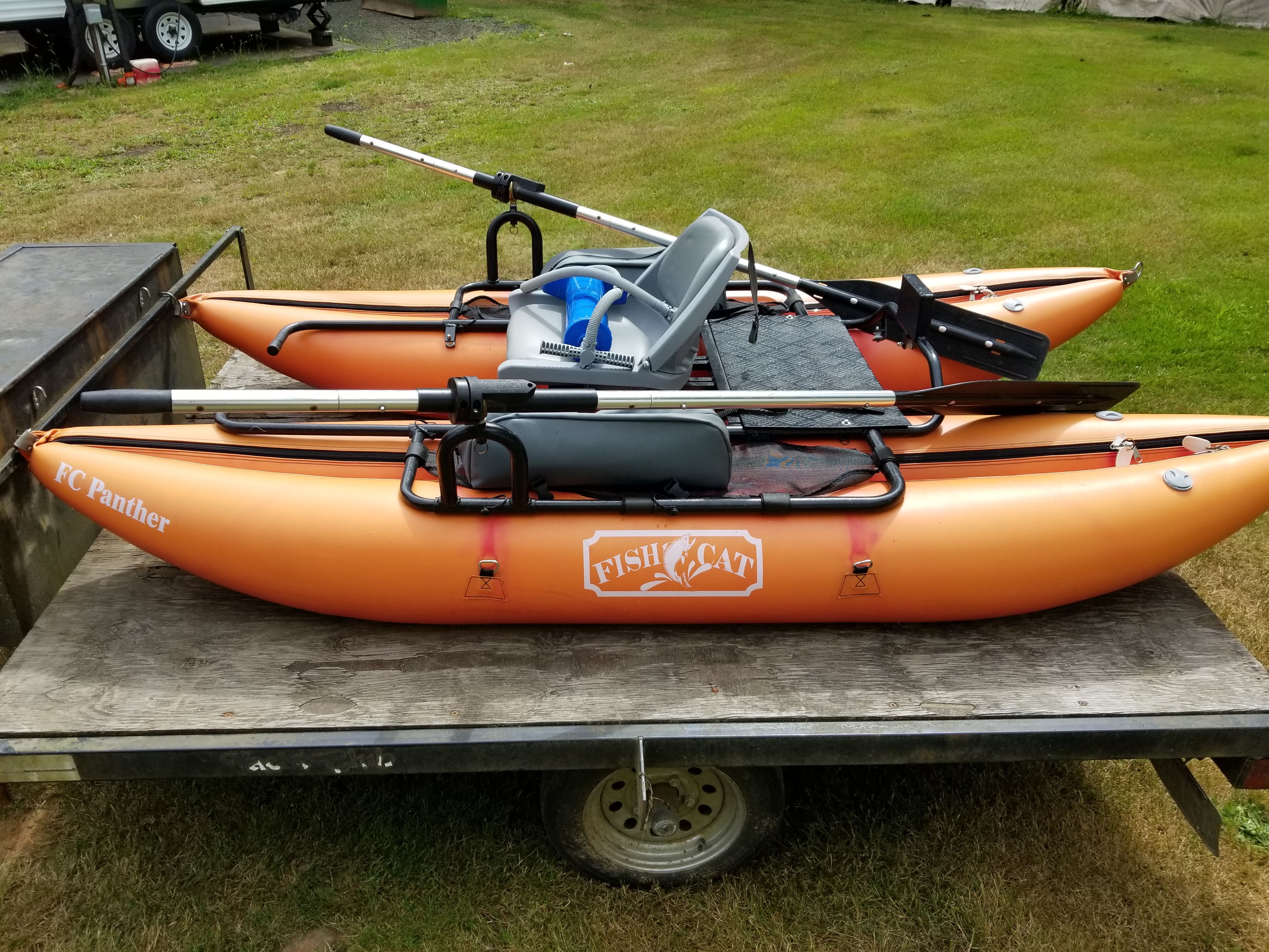 Fishcat Panther pontoon boat