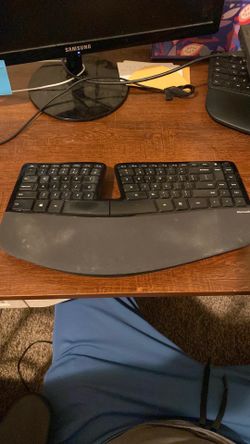 Microsoft keyboard and 10 key. Ergonomic