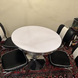 5piece Round Dinning Table Set