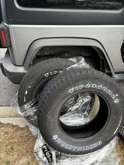 2 Firestone Destination Tires P255/75R17 113S MAKE AN OFFER