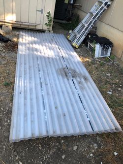 Clear sheet decking/ lamina clara transparente