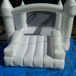 White Bounce House 