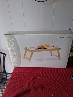 New  bed tray pantry basics  15x11x7 in